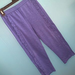 MJ’s Ruffled Legged Stretch Pants